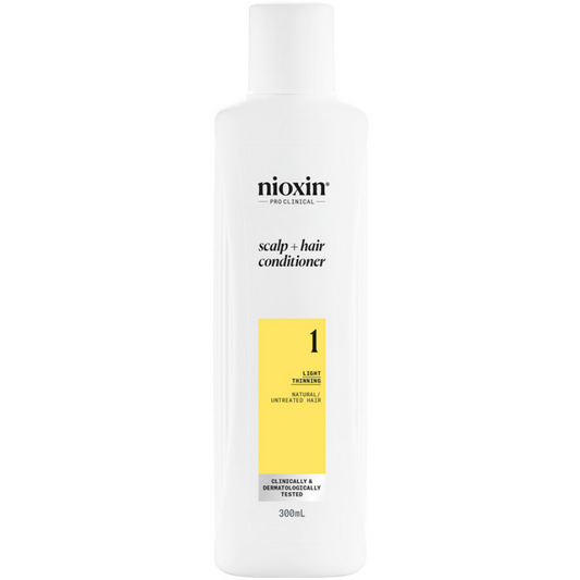 Nioxin System 1 Scalp Therapy Conditioner for Natural Hair with Light Thinning 300ml