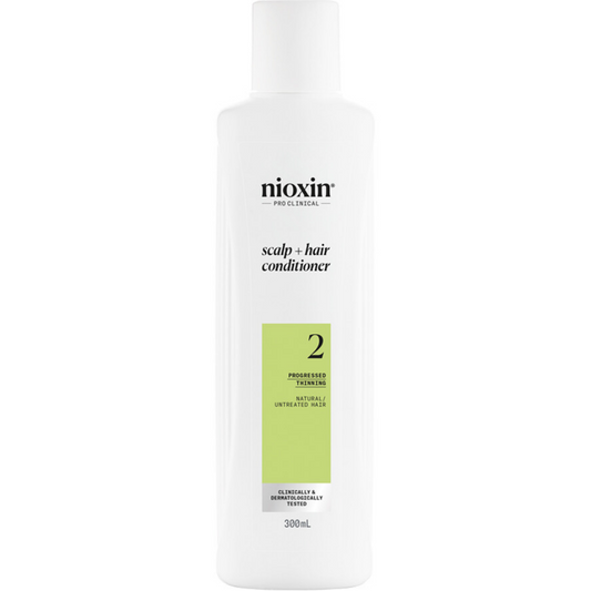 Nioxin System 2 Scalp Therapy Conditioner for Natural Hair with Progressed Thinning 300ml