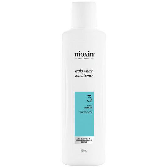 Nioxin System 3 Scalp Therapy Conditioner for Coloured Hair with Light Thinning 300ml