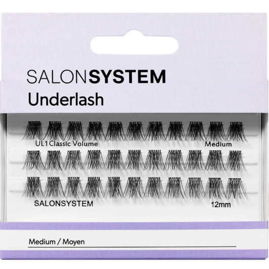 Salon System Underlash UL1 Classic Volume Medium Individual Lashes Black