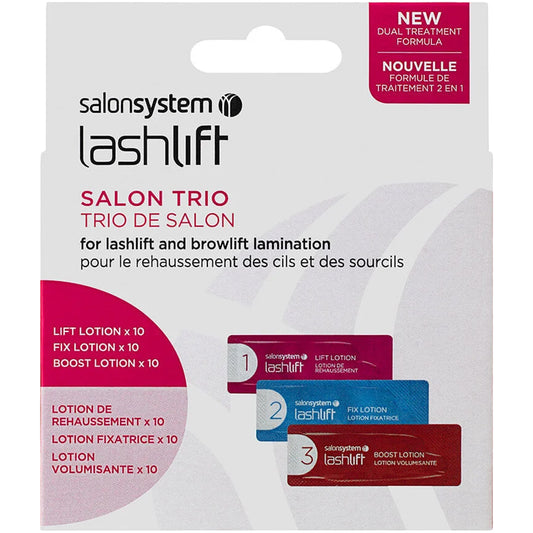 Salon System Lash & Brow Lifting Salon Trio Pack