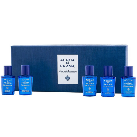 Acqua Di Parma Blu Mediterraneo Miniature Fragrance Gift Set 5 x 5ml