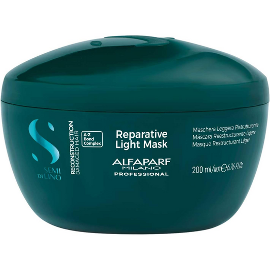 Alfaparf Milano Semi Di Lino Reconstruction Reparative Light Mask 200ml