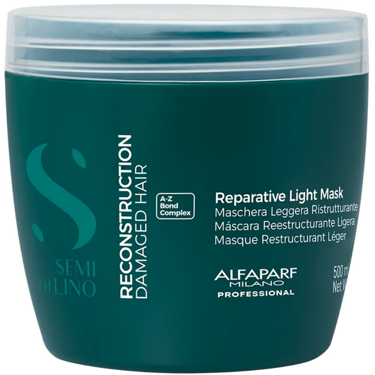 Alfaparf Milano Semi Di Lino Reconstruction Reparative Light Mask 500ml