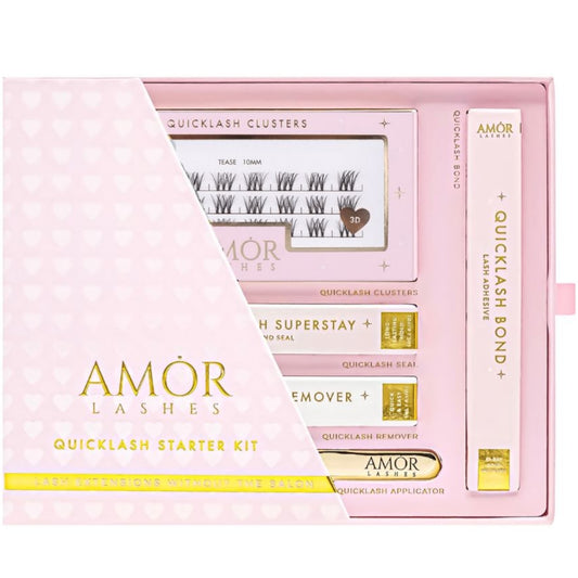 Amor Lashes QuickLash 10mm 5 Piece Starter Kit