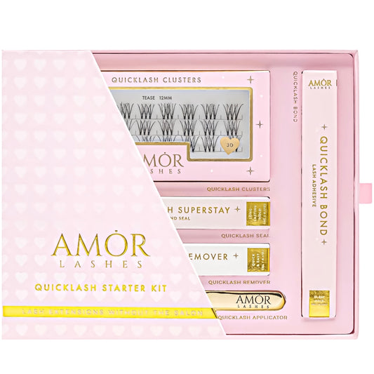 Amor Lashes QuickLash 12mm 5 Piece Starter Kit