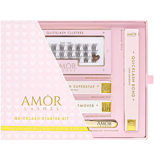 Amor Lashes QuickLash 14mm 5 Piece Starter Kit