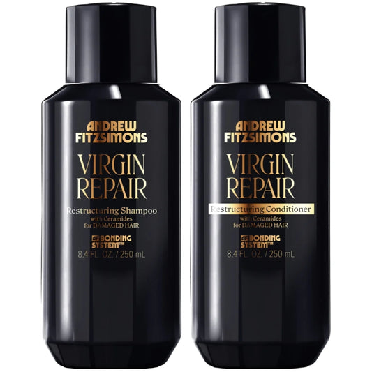 Andrew Fitzsimons Virgin Repair Restructuring Shampoo & Conditioner Twin 2 x 250ml