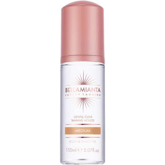 Bellamianta Crystal Clear Tanning Mousse Medium 150ml