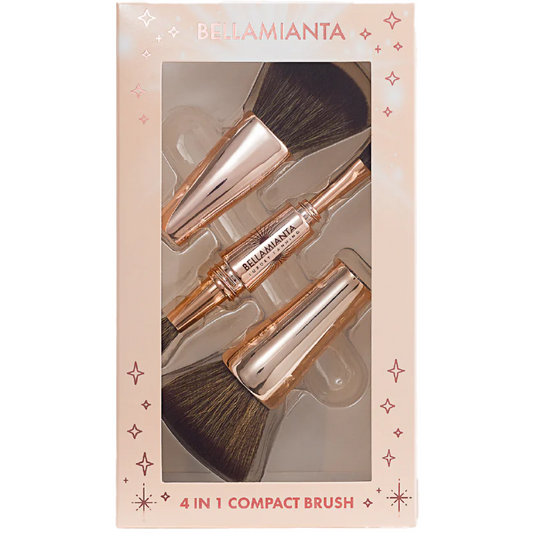 Bellamianta 4 In 1 Compact Makeup Brush