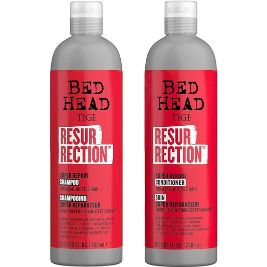 TIGI Bed Head Resurrection Super Repair Shampoo & Conditioner Twin 2 x 750ml