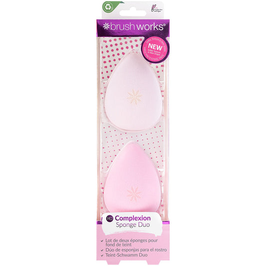 Brushworks HD Complexion Sponge Duo