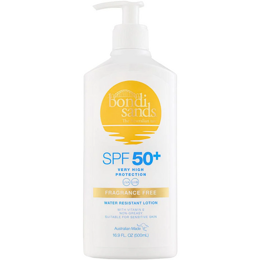 Bondi Sands Sunscreen Lotion SPF50+ Fragrance-Free 500ml