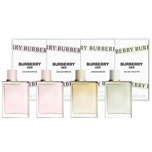 Burberry Ladies Mini Fragrance Gift Set 4 x 5ml