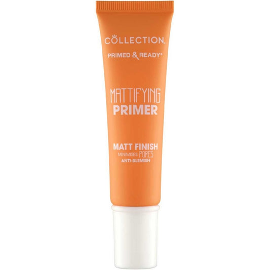 Collection Cosmetics Primed & Ready Anti-Blemish & Pore Minimising Mattifying Primer 20ml