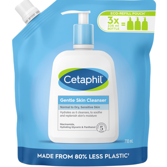 Cetaphil Gentle Skin Cleanser Wash Refill Pouch 710ml