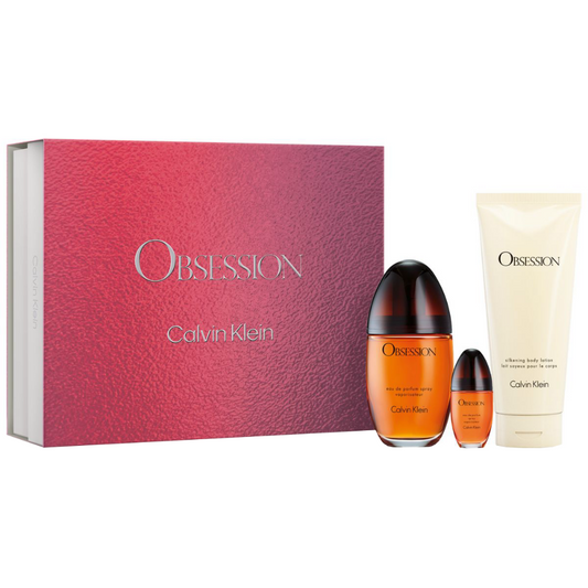 Calvin Klein Obsession Eau De Parfum Gift Set 100ml