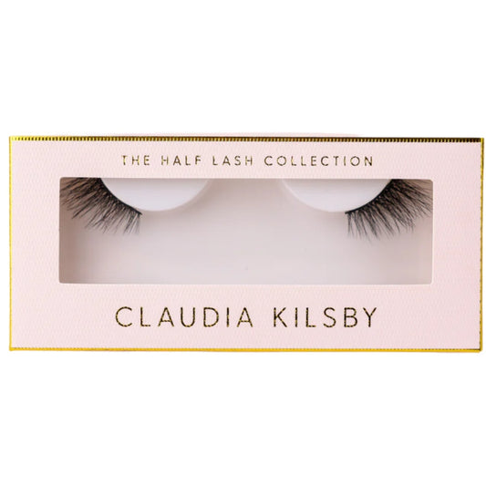 Claudia Kilsby HL6 Cat Eye Half Strip False Lashes Black