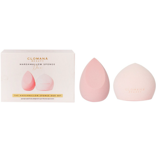 Clomana Marshmallow Makeup Sponge Duo