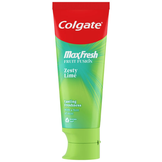 Colgate Max Fresh Fruit Infusion Zesty Lime Toothpaste 75ml