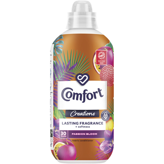 Comfort Creations Passion Bloom Fabric Conditioner 30 Washes 900ml