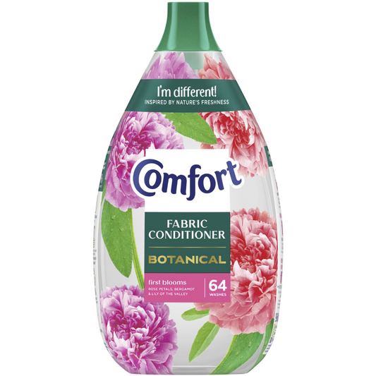 Comfort Botanical Freshness First Blooms Fabric Conditioner 64 Washes 960ml