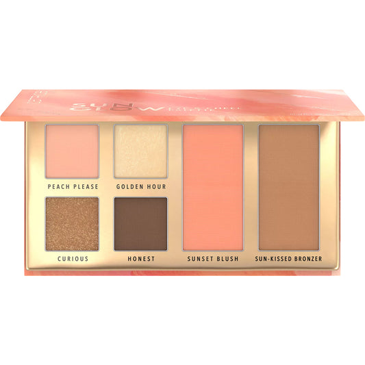 Catrice Cosmetics Sun Glow 6 Colour Eye & Cheek Makeup Palette