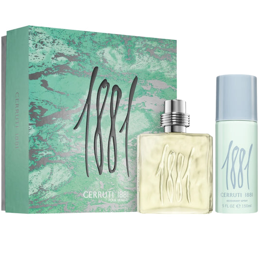 Cerruti 1881 Homme Eau De Toilette Gift Set 100ml