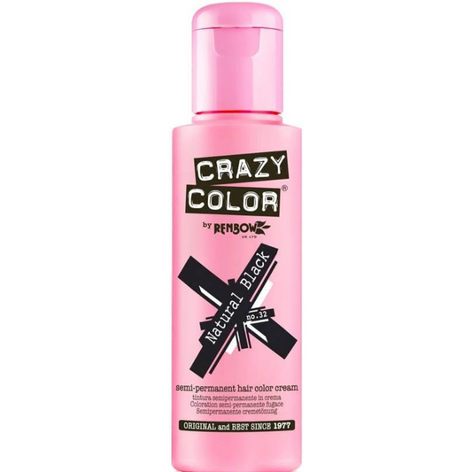 Crazy Colour Black Hair Dye 100ml