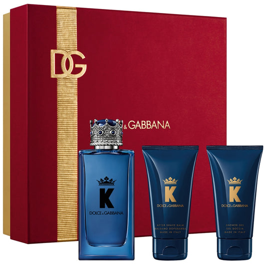 Dolce & Gabbana K Eau De Toilette & Aftershave Balm Gift Set 100ml