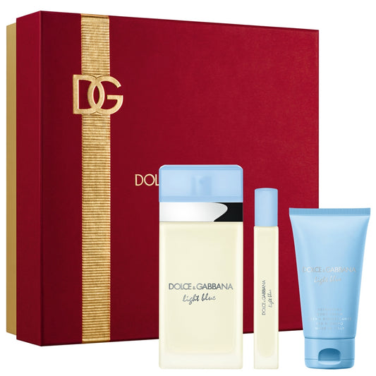 Dolce & Gabbana Light Blue Eau De Toilette Gift Set 100ml