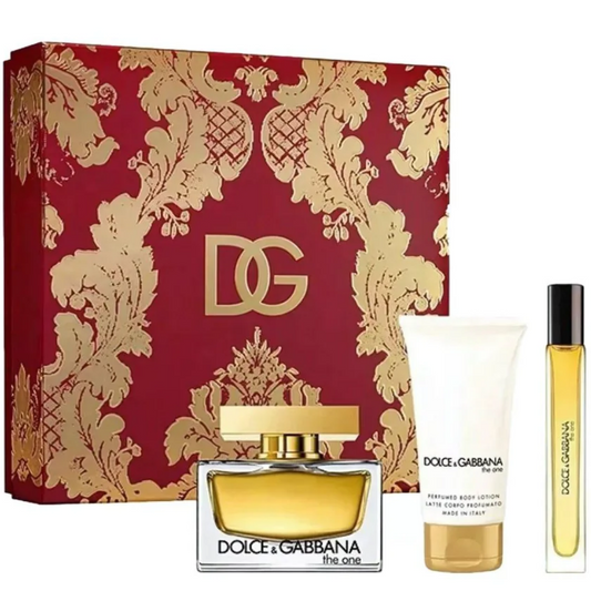 Dolce & Gabbana The One For Women & Body Lotion Eau De Parfum Gift Set 75ml