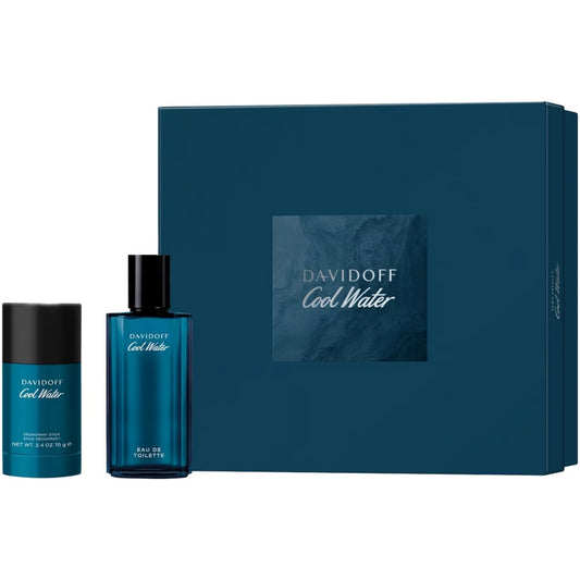 Davidoff Cool Water Eau De Toilette Gift Set 75ml