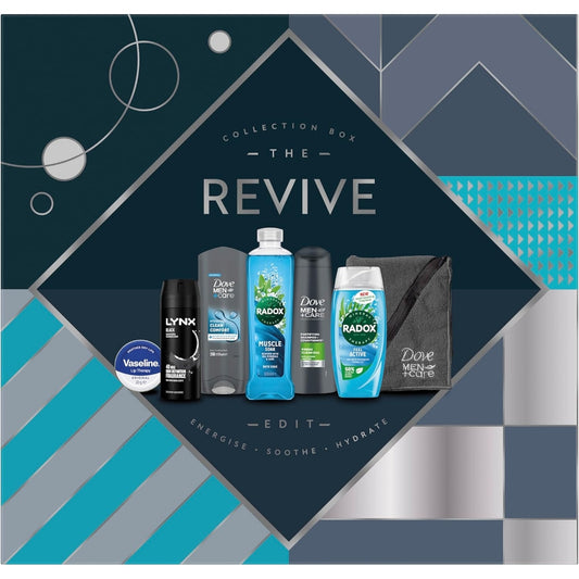 The Revive Edit Men's Body Care Collection Box