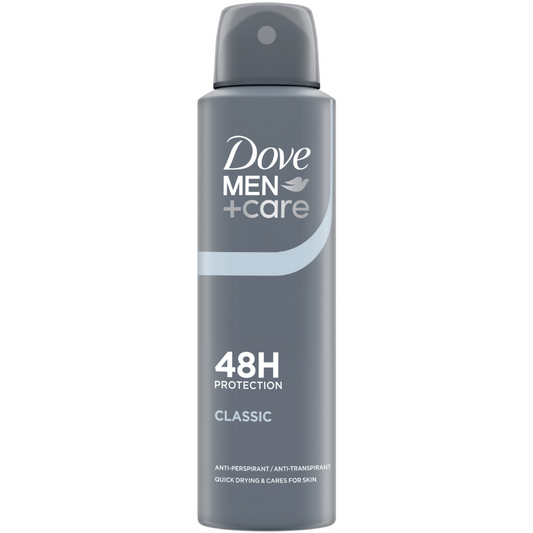 Dove Men Classic Anti-Perspirant Deodorant Spray 150ml