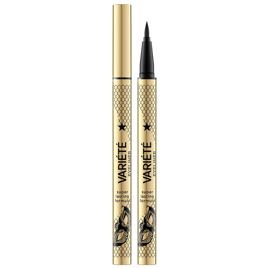 Eveline Cosmetics Variete Super Lasting Waterproof Eyeliner Ultra Black 7ml