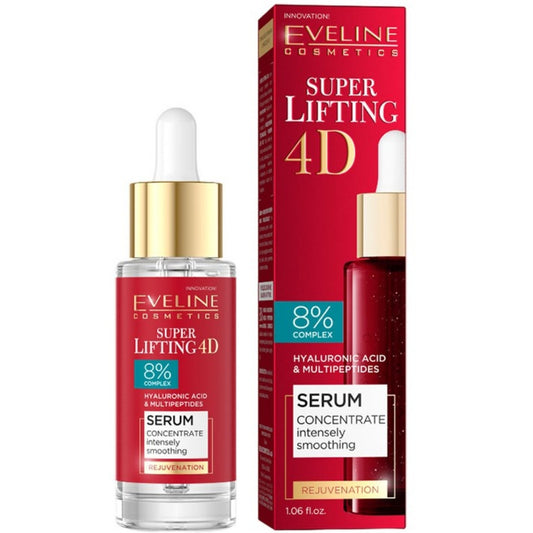 Eveline Cosmetics Super Lifting 4D Hyaluronic Acid Rejuvenating Serum 30ml