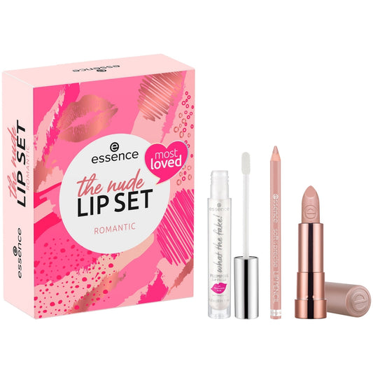 Essence The Nude Romantic 3 Piece Lip Set