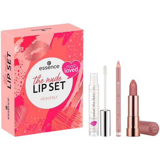 Essence The Nude Heavenly 3 Piece Lip Set