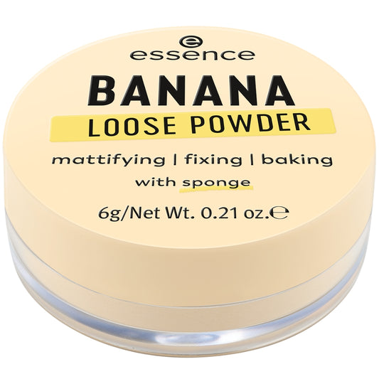 Essence Mattifying, Fixing & Baking Banana Loose Powder 6g