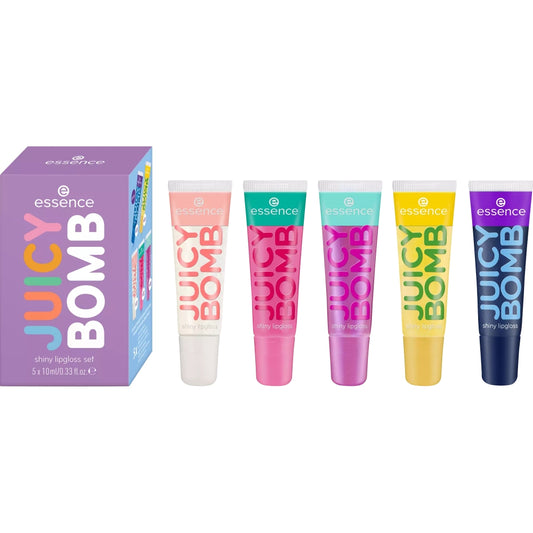 Essence Juicy Bomb Shiny Sweet Glossy Lip Gloss Set 5 x 2.4ml