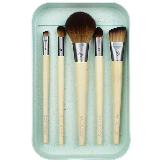 EcoTools Start The Day Beautifully 5 Piece Face & Eye Makeup Brush Set