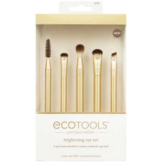 EcoTools Precious Metals 5 Piece Brightening Eye Makeup Brush Set