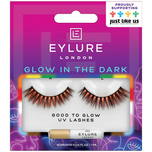 Eylure Glow In The Dark Good to Glow Pride UV Strip Lashes