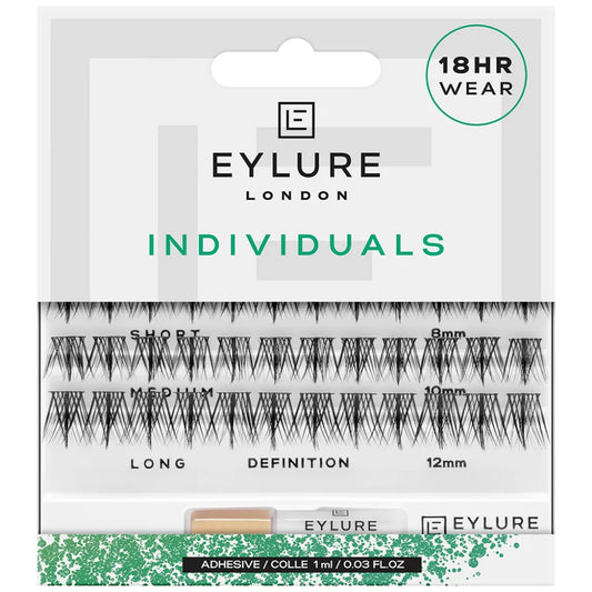 Eylure Individuals Lash Pro Individual Lashes Definition Combo Pack Black