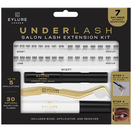 Eylure Underlash Salon Lash Extension Wispy Individual Lashes Kit