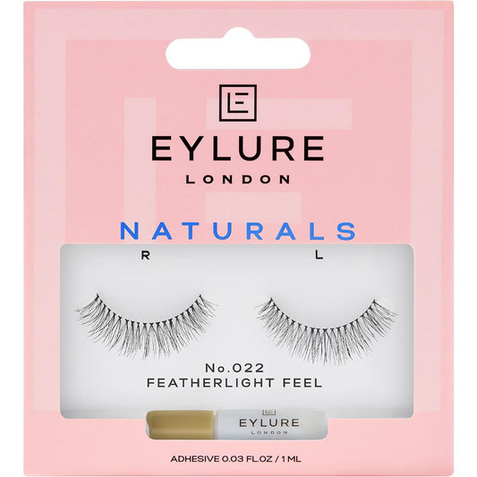 Eylure Naturals 022 Featherlight Feel Strip Lashes Black