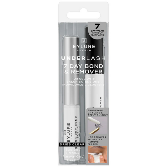 Eylure 7 Day Underlash Bond & Remover Duo Clear