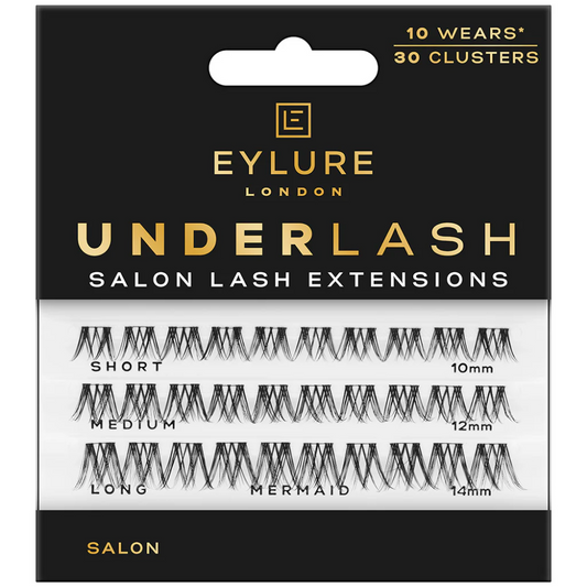 Eylure Underlash Refill Individual Lash Clusters Mermaid Black