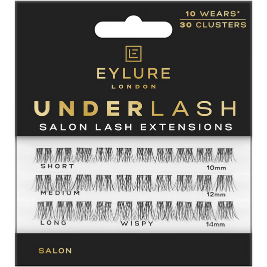 Eylure Underlash Refill Individual Lash Clusters Wispy Black